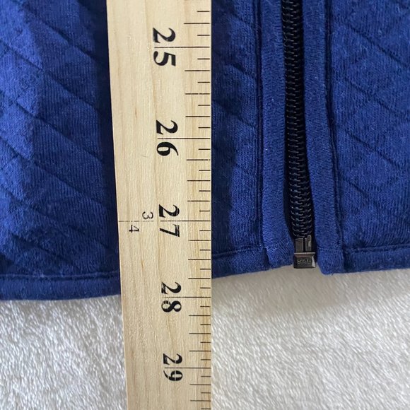 Medieval Navy Blue Izod Luxury Sport Quilted Vest Men's Size Medium NWT - Picture 12 of 12